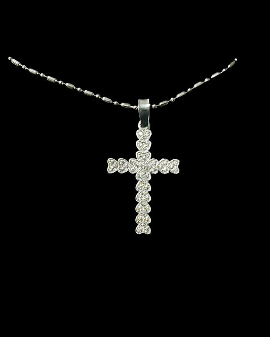 Cruz de Corazonez Necklace